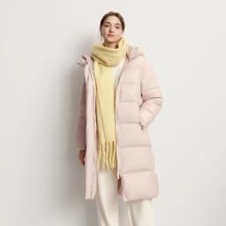 Semir Down Jacket Women Winter Long 90% Duck Down Waterproof Oil-proof Stain-proof 2026 New Solid Hooded Winter Woman Clothes