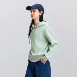 Semir Embroidered Hoodies Soft Texture Women Spring Casual Sweatshirt Fashion Comfort Loose Style Gentle Trend Cozy New 2026