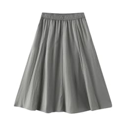 Semir Womens Skirt 2026 Elastic Waist Draped Split A Line Tops Loose Casual Style Soft Elegant Comfortable Daily Wear