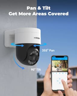 H.View Cctv Security Poe Ip Camera Ptz 5Mp 8mp 4K Dome Outdoor Audio Video Surveillance For Nvr System Xmeye