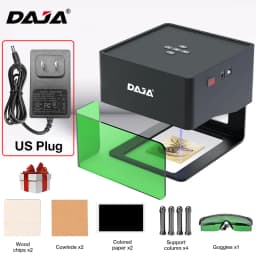 DAJA Laser Engraver CNC Diy DJ6 Laser Engraving Machine 3000mw Fast Mini Logo Mark Printer Cutter Woodworking Wood Plastic