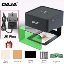 DAJA Laser Engraver CNC Diy DJ6 Laser Engraving Machine 3000mw Fast Mini Logo Mark Printer Cutter Woodworking Wood Plastic
