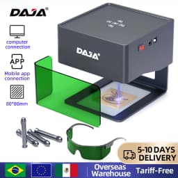 DAJA Laser Engraver CNC Diy DJ6 Laser Engraving Machine 3000mw Fast Mini Logo Mark Printer Cutter Woodworking Wood Plastic