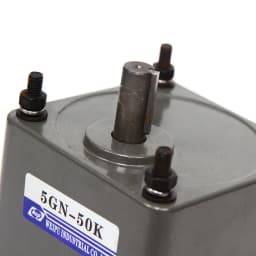 90W 220V AC 50K Gear Motor Reducer Electric Variable Speed Controller 0-27RPM
