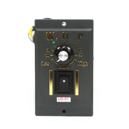90W 220V AC 50K Gear Motor Reducer Electric Variable Speed Controller 0-27RPM