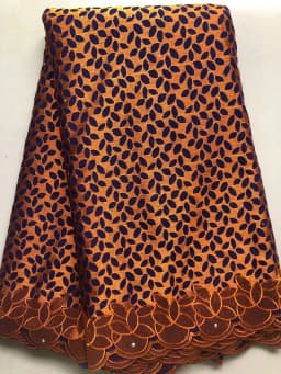 Latest African Cotton Lace Fabric With Stones 2025 High Quality Swiss Voile Lace For Nigerian Sewing Wedding Party Dresses