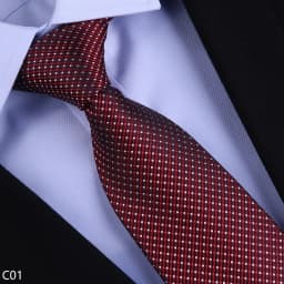 High Quality Checkered Pattern 100% Silk Tie For Men's Business Banquet 8cm Wide Handmade Knotted Shirt Accessory Silk Cravat
