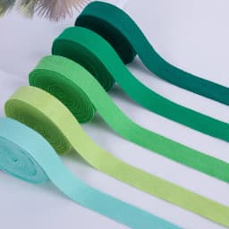 2Rolls 45Meters 2.5 Cm Pure Cotton Hemming Strip Fabric Clothing Accessories