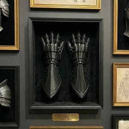 3D Printing Techwear Cyberpunk Mechanical Arm Armor Long Glove Retro Handsome Cosplay Costume Gift For Man