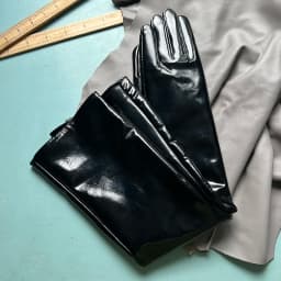 Customize Men's Gloves Real Leather Extra Long Straight Style Sheepskin Winter Warm Cuff New Women's Long Glove Opera