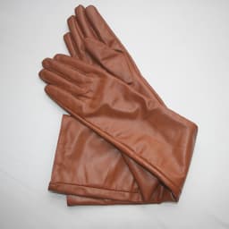 Customize Men's Gloves Real Leather Extra Long Straight Style Sheepskin Winter Warm Cuff New Women's Long Glove Opera