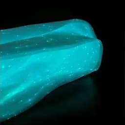 LED Fiber Optic Clothing Textile Fiber Optic Fabric for Luminous Clothing USB Style Control 140cm*100cm (4.59ft*3.28ft)