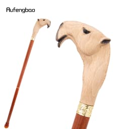 Yellow Red Camel Wooden Fashion Stick Decorative Vampire Cospaly Party Wood Cane Mace Wand Crosier 94cm Performance Stage Cane