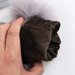 Sheepskin Natural Fox Fur Trimming Gloves Women's Genuine Leather Wrist Warmer Glove Winter Warm Fashion Mittens Fleece Lining