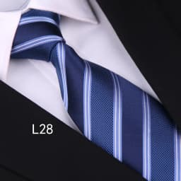 High Quality 100% Real Silk Tie For Men's Business Banquet Formal Shirt Accessories With Fashionable Striped Pattern 8CM Necktie