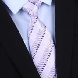 High Quality 100% Real Silk Tie For Men's Business Banquet Formal Shirt Accessories With Fashionable Striped Pattern 8CM Necktie