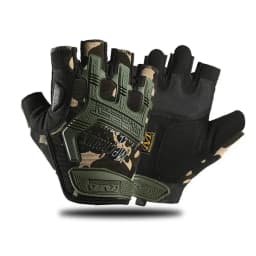 Popular Tactical Gloves Half Finger Special Forces Outdoor Mountaineering Riding Protection Men Half Finger Motorbike Gloves