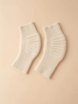 100% Cashmere Unisex Knee Sleeve Winter Coldproof Elderly Knees Warmer Men Knitted Kneecap Knee Protectors Leg Warmers Women