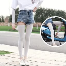 Male and female sunshade leg covers, suitable for cycling and driving, used for outdoor activities