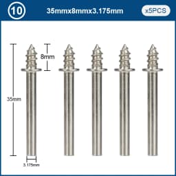 XCAN Rotary Tool Accessories Kit Saw Blade Mandrel Mini Drill Chuck Rotary Dedicated Locator for Dremel Rotary Tools