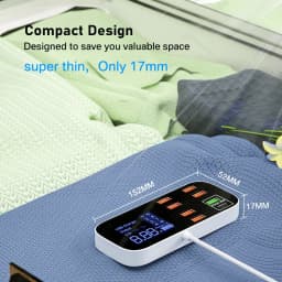 Quick Charge USB Charger HUB Tablet Portable Travel Mobile Phone Charger Adapter Fast Charger For iPhone xiaomi huawei samsung