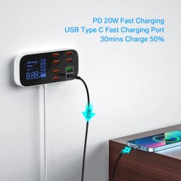 Quick Charge USB Charger HUB Tablet Portable Travel Mobile Phone Charger Adapter Fast Charger For iPhone xiaomi huawei samsung