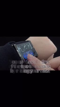 T9 Hybrid Smart Watch Japanese Movement Heart Rate Bluetooth Activity Tracker Smartwatch Dualtime For IOS Android PK WITHING