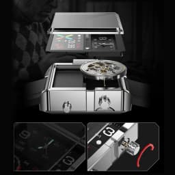 T9 Hybrid Smart Watch Japanese Movement Heart Rate Bluetooth Activity Tracker Smartwatch Dualtime For IOS Android PK WITHING