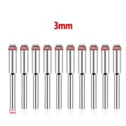10Pcs Dremel Accessories 3mm Miniature Clamping Connecting Lever Polishing Wheel Mandrel Cutting Wheel Holder for Rotary
