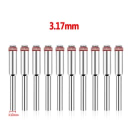 10Pcs Dremel Accessories 3mm Miniature Clamping Connecting Lever Polishing Wheel Mandrel Cutting Wheel Holder for Rotary