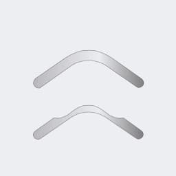 20Pcs Dental Tofflemire Matrix Gingival Wall Lift Large Curvature Sectional Contoured Matrices Matrix Bands Tooth Repair Tools