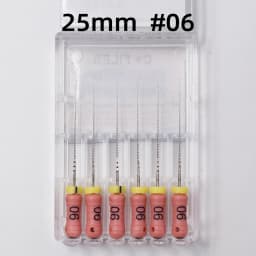 Twoendo Dental 25mm Endodontic 2 Boxes Stainless Steel C+ File Hand Use Endo Files Optional Sizes Used For Root Cleaning