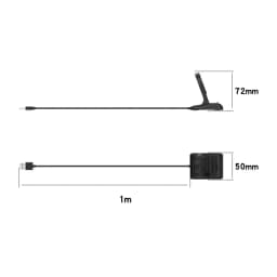 Charging Cradle Dock For TicWatch Pro 5 E3 Pro 3 GPS Charger Cable Stand For Ticwatch ProX Pro3 LTE USB Magnetic Adapter 100mm
