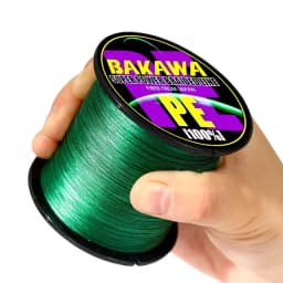 BAKAWA 4 Strands Braided Fishing Lines Multifilament Pesca 100M 300M 500M 1000M Carp Wire Japan Abrasion Resistant Pe Line