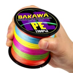 BAKAWA 4 Strands Braided Fishing Lines Multifilament Pesca 100M 300M 500M 1000M Carp Wire Japan Abrasion Resistant Pe Line