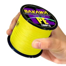 BAKAWA 4 Strands Braided Fishing Lines Multifilament Pesca 100M 300M 500M 1000M Carp Wire Japan Abrasion Resistant Pe Line
