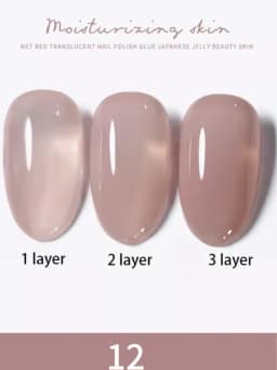 1-30pcs PSK Nude Pink Color Nail Art Ice Transparent Bare Color Nail Enamel 2026 New Net Red Popular White Gel Nail Polish
