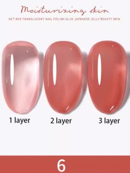 1-30pcs PSK Nude Pink Color Nail Art Ice Transparent Bare Color Nail Enamel 2026 New Net Red Popular White Gel Nail Polish