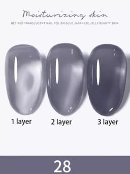 1-30pcs PSK Nude Pink Color Nail Art Ice Transparent Bare Color Nail Enamel 2026 New Net Red Popular White Gel Nail Polish
