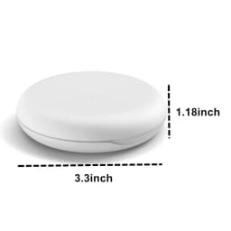 Dental Slim Oral Care Teeth Tooth Invisalign Orthodontic Appliance Aligner Retainer Braces Storage Box Organizer Nail Supplies