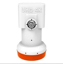 4K UHD Single Dual LNB Dish Universal Ku Band LNBF 950-2150MHz DVB-S2 HDTV KU-Band LNB Digital Satellite TV Receiver 40mm Holder