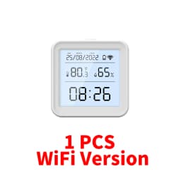 Tuya WiFi Zigbee Temperature Humidity Sensor APP Remote Monitor For Smart Home Var SmartLife Workwith Alexa Google Assistant