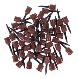 Wholesale 50Pcs/Pack Dental Materials Impression Mixing Tips Temporary Silicon Rubber Dispenser Gun Mix Head Dentist Tools 3.5mm