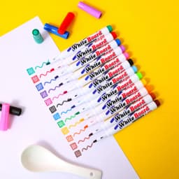 8/12 Colors Magical Water Floating Student Painting Brush Whiteboard Markers Pen Suspension Kids Educational Painting Pen Toys