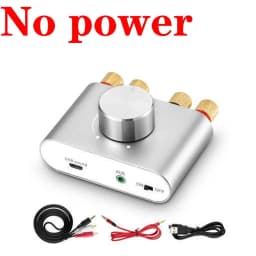 Woopker Digital Audio Amplifier HiFi Sound Amplifier TPA3116 Receiver Bluetooth 5.0 Car Mini Home Theater Sound System 50W*2