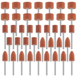 Sanding Bits for Dremel Rotary Tool, Grinding Stone Sanding Drill Bits with 1/8" Shank, Aluminium Oxide Tough Enough to Metal