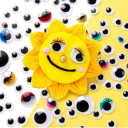 100pcs/200pcs Self-adhesive Googly Wiggle Eyes for DIY Scrapbooking Crafts Projects DIY Dolls Accessories Eyes Handmade Toys GYH