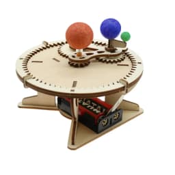 Trisphere Sun Earth Moon Planet Solar System Model Kids DIY Science Toys Educational Scientific Experiment Kit