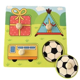 Baby Montessori Puzzles Wooden Toys for Children 1 2 3 Years Educational Learning Kids Games Child Birthday Gifts