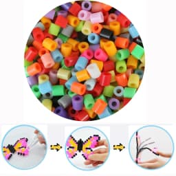 5MM 200G/Bag 3400PCs Pixel Puzzle Iron Beads for Kids Hama Beads DIY High Quality Handmade Gift Toy Fuse Beads